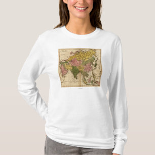 AsiaPanoramic MapAsia 3 Tee Shirt