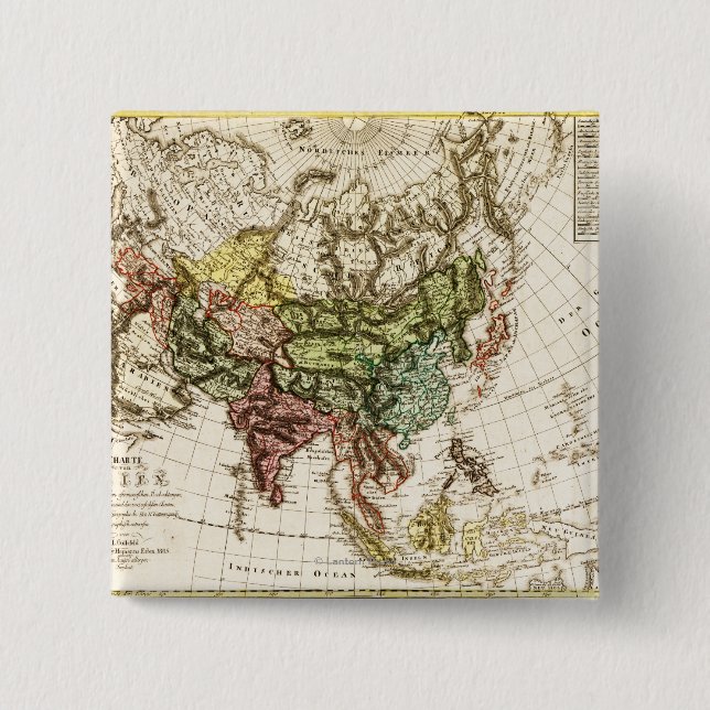 AsiaPanoramic MapAsia 7 Knapp (Framsida)