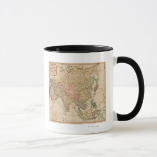 AsiaPanoramic MapAsia Mugg