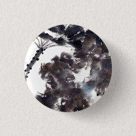 Asiatische Kunst mit Lotusblätter Motiv Knapp