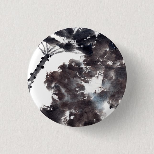 Asiatische Kunst mit Lotusblätter Motiv Knapp (Framsida)