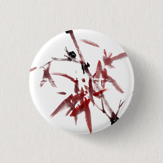 Asiatische Kunst mit Schnecke und Rotem Bambus Knapp (Framsida)