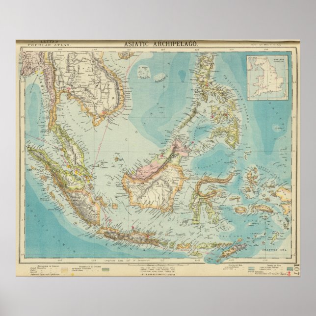 Asiatisk arkipelago 2 poster (Framsidan)