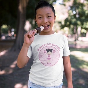 Asiatisk CheerLedare Anpassningsbar Flick kalas T Shirt