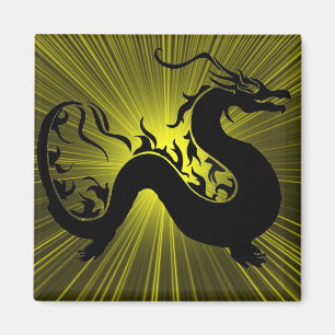 Asiatisk dragon magnet