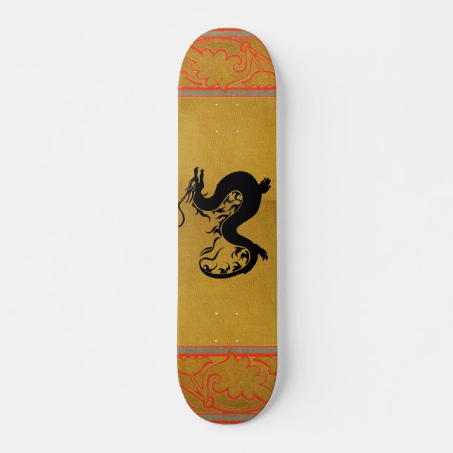 Asiatisk Dragon Skateboard (Framsida)