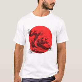 Asiatisk dragon t shirt