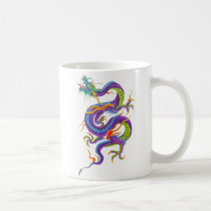asiatisk drakemugg kaffemugg