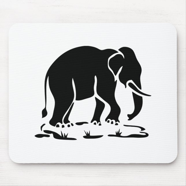Asiatisk elefantskylt Ahead Thai Elephant Trekking Musmatta (Framsidan)