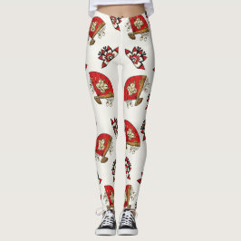 Asiatisk fågelDeco Leggings