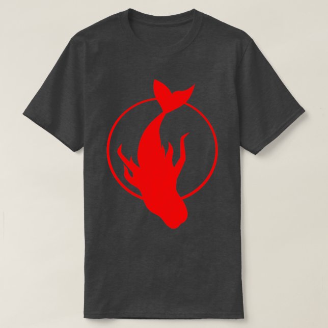 Asiatisk fisk t shirt (Design framsida)