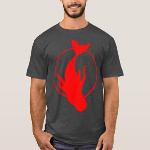 Asiatisk fisk t shirt