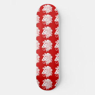 Asiatisk fjäril japansk Kamon Design Skateboard Bräda 21,5 Cm