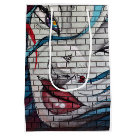 Asiatisk flicka graffiti