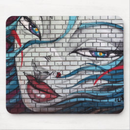 Asiatisk flicka graffiti musmatta