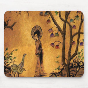 Asiatisk flicka ~ Mousepad Musmatta