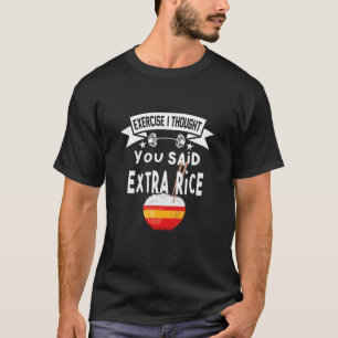 Asiatisk Food Extra Ris for Eat T Shirt
