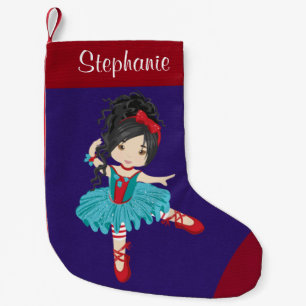 Asiatisk jul Ballerina Liten julklapp Julstrumpa