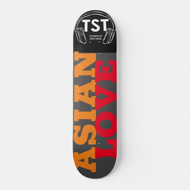 ASIATISK KÄRLEK Skateboard (Framsida)