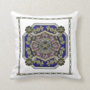 Asiatisk konst Deco Traditional Jeweleled Kudde
