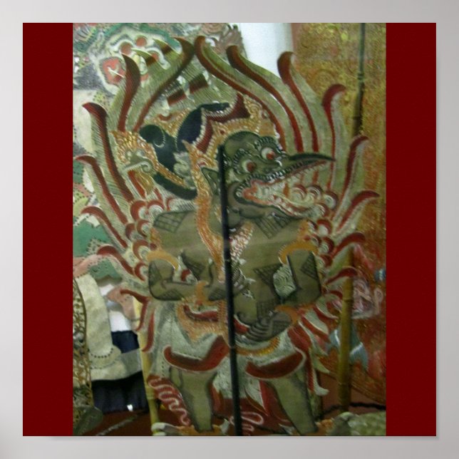 Asiatisk konst poster (Framsidan)