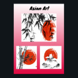 Asiatisk konst poster<br><div class="desc">Kolla in den här vackra asiatiska konstbilden. Bilden verkar ha ett återkommande tema för det stigning sol, som är en värdesymbol i kulturen i fjärran östern. Du kan köpa den här "asiatisk konst poster vid min utskrift på beställning. Du får gärna kom till butiken och gå runt tills du är...</div>
