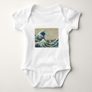 Asiatisk konst - underbaren vinkar av Kanagawa Tee Shirt