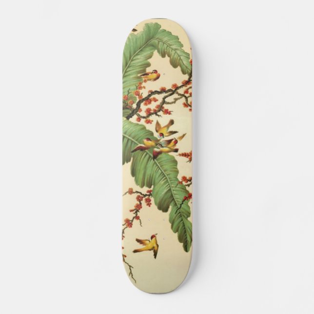 Asiatisk konstillustrationSkateboard Skateboard Bräda 19,5 Cm (Framsida)