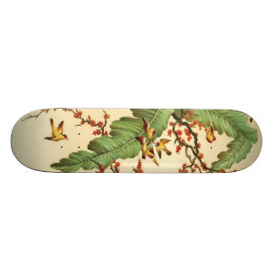 Asiatisk konstillustrationSkateboard Skateboard Bräda 19,5 Cm