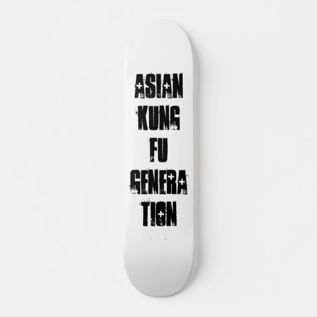 Asiatisk kung fugeneration old school skateboard bräda 21,6 cm (Framsida)