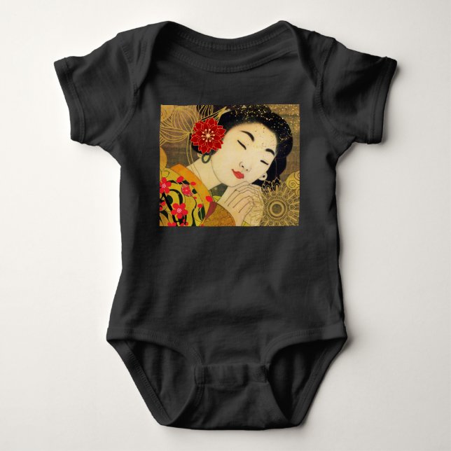 Asiatisk kvinnasamling t shirt (Framsida)