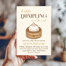 Asiatisk liten dupling Kawaii Baby Shower