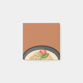 Asiatisk mat 3 klisterlappar post-it block