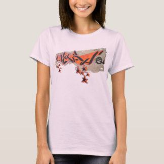 Asiatisk mur-bomb t-shirt