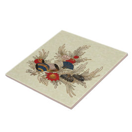 Asiatisk Oceanen Deco Kakelplatta
