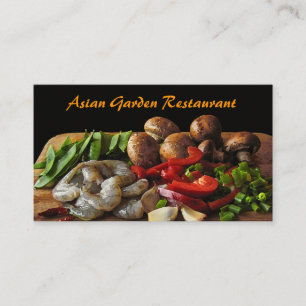 Asiatisk restaurang visitkort