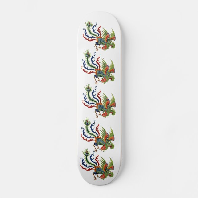 Asiatisk skateboard bräda 21,5 cm (Framsida)