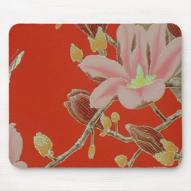 Asiatisk sommar Mousepad Musmatta (Framsidan)