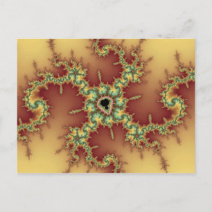 Asiatisk spider - Fractal vykort