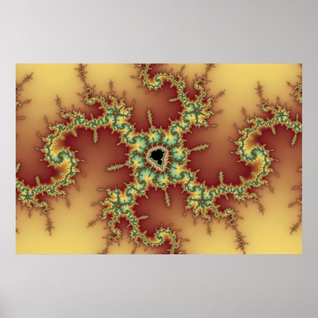 Asiatisk spindel - Poster rektangulärt (Framsidan)