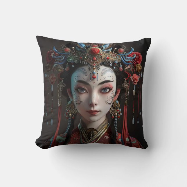 asiatisk succubus kudde (Framsida)