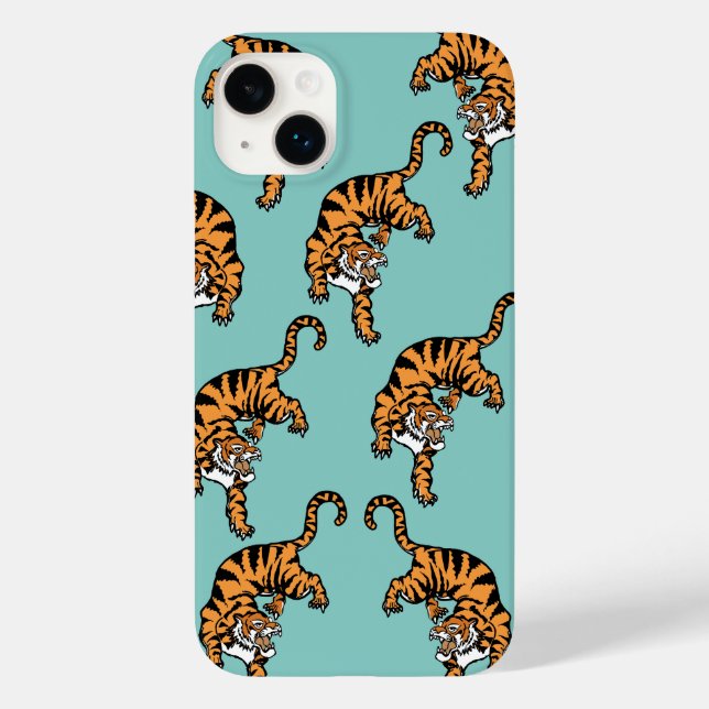 Asiatisk Tiger Mönster (Baksida)