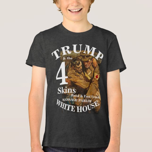 ASIATISK TL WT HG MASSAGE GLAD ÖVERSTYRNING HÄLSOV T SHIRT (Framsida)