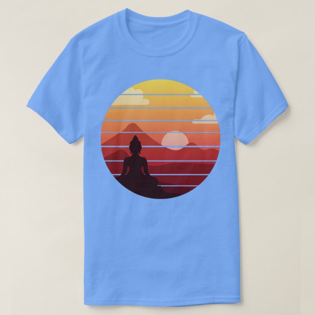 Asiatiska Buddha Thailand T Shirt (Design framsida)