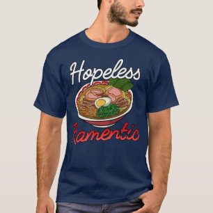 Asiatiska japanska färger Food Ramen Noodles Egg R T Shirt