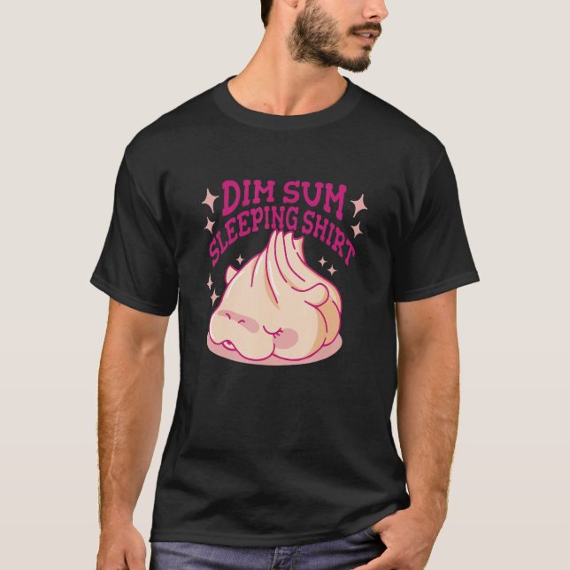 Asiatiska kinesiska målningsdiskar matrestauranger t shirt (Framsida)