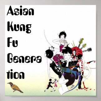Asiatiska Kung fu Generation Poster