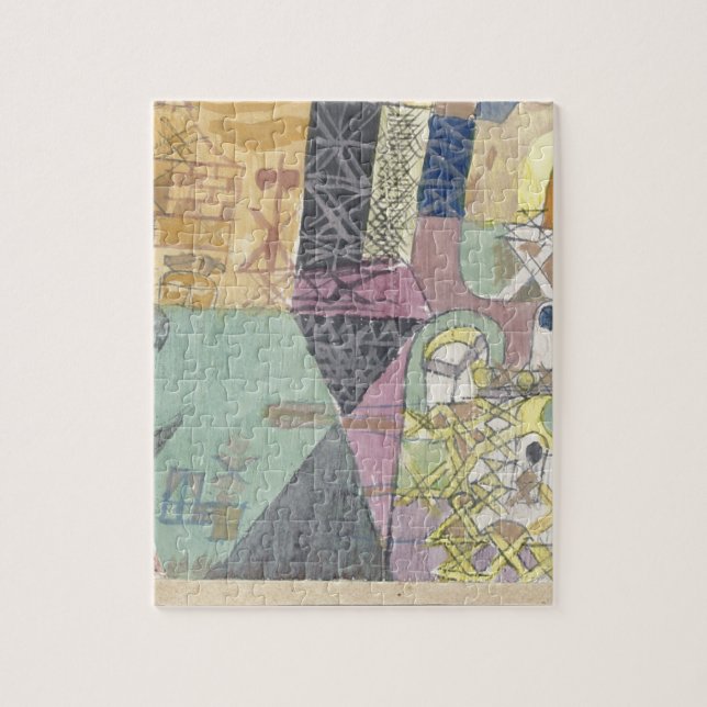 Asiatiska underhållare av Paul Klee Pussel (Vertikal)