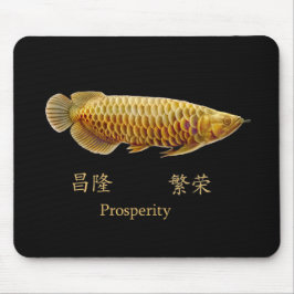 Asiatiskt Arowana fiskvälstånd Mousepad Musmatta