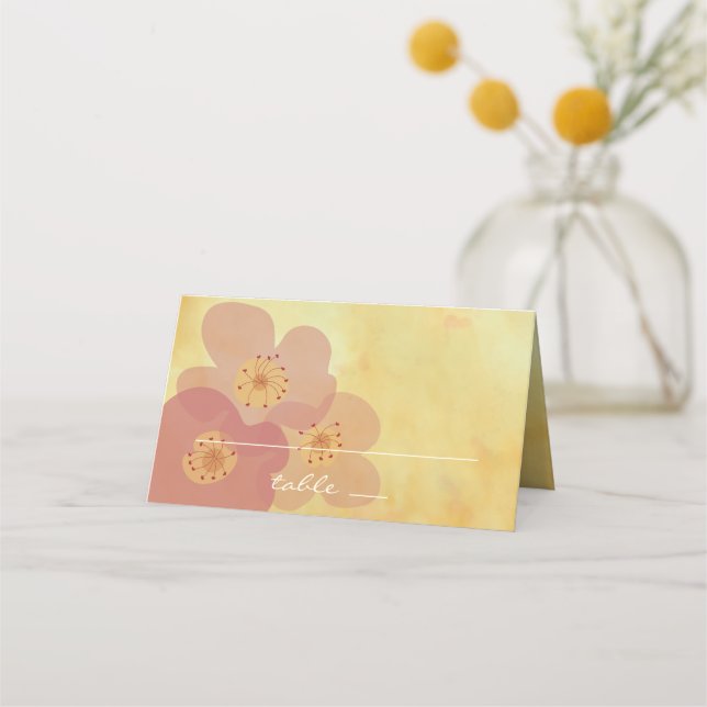 Asiatiskt inflytande över mobillmottagning i Tält- Placeringskort (Framsida)